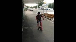 Wairoa Hawks Bay scooting next to community center