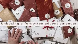 I’M BACK !!!! OPEN AN ADVENT CALENDAR WITH ME