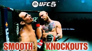 SMOOTHEST UFC 5 Ranked KO's! (Compilation)