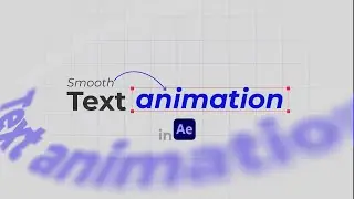The SECRET to Smooth Text Animation in After Effects (No plugins)