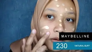 REVIEW MAYBELLINE FIT ME 230 NATURAL BUFF