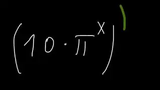 DERIVATIVE, SIMPLE EXAMPLE. Найдите производную