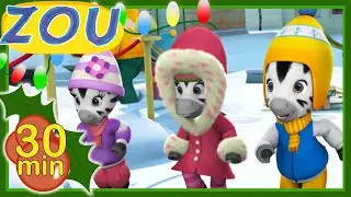 CHRISTMAS SPECIAL 🎅 Zou in English ☃️ 30 min COMPILATION 🎄Cartoons for kids