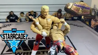 CODY RHODES VS KENNY OMEGA UNITED STATES CHAMPIONSHIP (JWE STARRCADE 4/6) |WWE FIGURE FED|