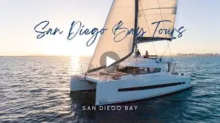 San Diego Bay Tour on our Bali 4.5 Catamaran