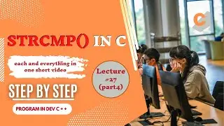 strcmp() function in c | How to compare two strings in c | String manipulation function in C