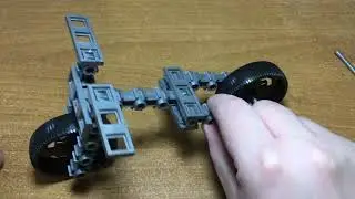 Мотоцикл из конструктора 
