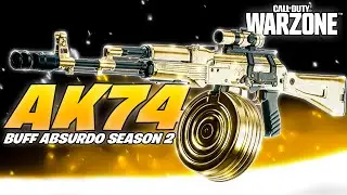 *BUFF INSANO* A AK74 ESTÁ ABSURDA NA REBIRTH ISLAND!! | CLASSE AK74 WARZONE