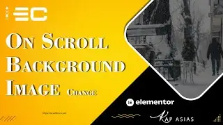 Create An Amazing Background Image Change Effect On Scroll with Elementor | EC Addons Elementor