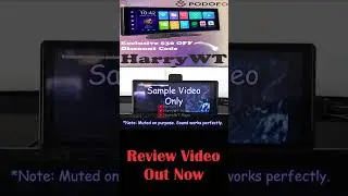 $118 ONLY Newest Android Portable CarPlay Screen | PODOFO A3470 HIGHLIGHTS #shorts