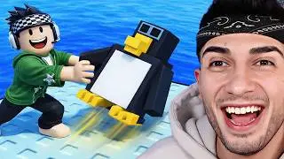 I BECAME A PENGUIN, I FOUGHT, AND I CAME FIRST! 🐧 - Roblox