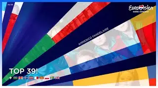 EUROVISION 2021 - TOP 39 | +Final 9 countries