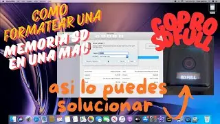 Como Formatear una memoria sd en una mac | Gopro hero session 4 memoria llena aqui la solución