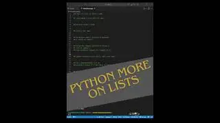 🔄 Dive into Advanced List Manipulation in Python! 🐍🚀