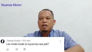 APA TUJUAN LAS INTAKE JADI PETAK..? JAWABAN KOMENTAF