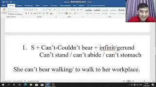 72 dars - Begin/Start + Gerund. Advise /Recommend + Gerund.