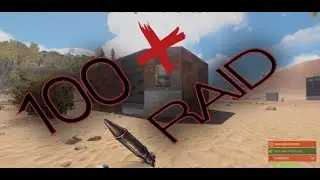 RUST- 2020 Best base 100+ Rocket Raid Base Design  