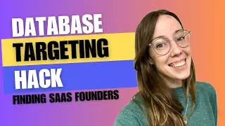 Targeting Hack - Finding SaaS Founders in Your Database