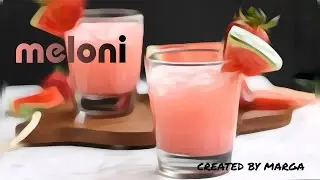 MELONI   cocktail  ( recipe and how to make )