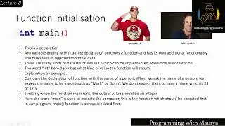 C Programming | Lecture 3