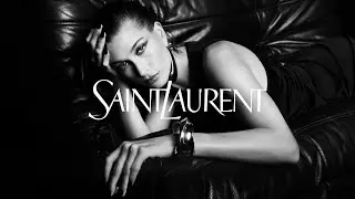 SAINT LAURENT - FALL 2023 - HAILEY BIEBER - MINI MANHATTAN