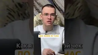 Как я поднял свой чек до 5000 в час?