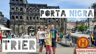 Гуляем по центру города Trier🏰🛍️🍔наша жизнь в Германии🇩🇪