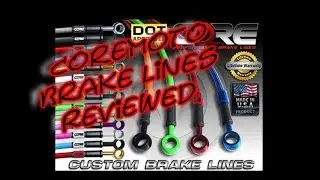 CBR 954 RR CoreMoto brake lines Review