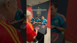 My GRANDPA MEETS the NATIONAL TEAM PLAYERS 😍