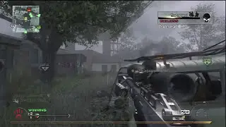INSANE NERDGASM TRIPLE!!!! Barett 50cal Underpass MW2 live com #4
