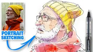 How to Draw Faces Loosely | Step-by-Step Tutorial & Pro Tips