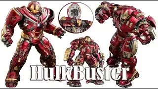 Hot Toys Best 3 Marvel Iron Man HulkBuster Limited Edition Figure تمثال الرجل الحديدي