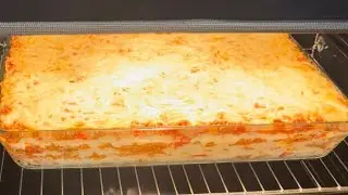 CLASSIC ITALIAN LASAGNA - with minced meat and béchamel sauce #lasagna #lasagnarecipe
