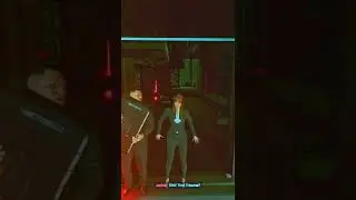 Cyberpunk 2077 - V & Jackie falling together in Third Person