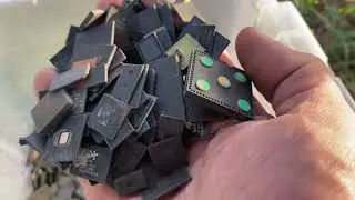 Altın Çıkartma  13 kilo entegreden nasıl altın çıkartılır