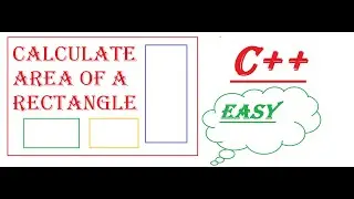 Calculate the area of a rectangle || C++
