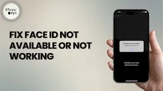 Face ID Is Not Available Try Setting Up Face ID Later iPhone Fixed | iPhone Face ID Not Working