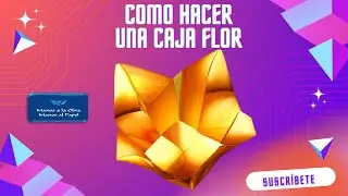 Como hacer una caja en forma de flor