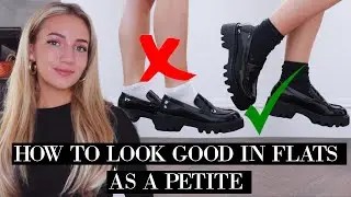 How To Look Good In Flats As a Petite! Style Tips 5'4 and under!