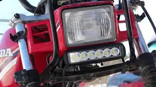 How to Install LED Light Bar On 3Wheeler & ATV