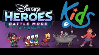 KIDS TEAM - Disney Heroes: Battle Mode - Meilin Lee, LSB, Dash, Huey, Dewey, & Louie, Vanellope
