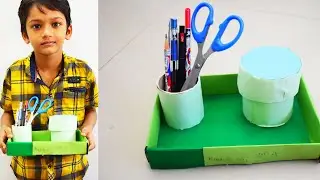 DIY- school projects / pen pencil holder / new room decoration idea 2021
