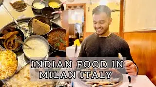 Milan me Indian food kaise hota hai 🌶️🇮🇳  Exploring Indian Flavors in Milan! 🌶️🇮🇳