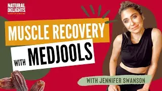 Muscle Recovery with Medjools - blueberry date shake