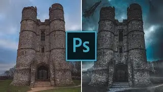 How to Create DARK and GLOOMY Effect 🌩 || Photoshop CC Tutorial 🔥
