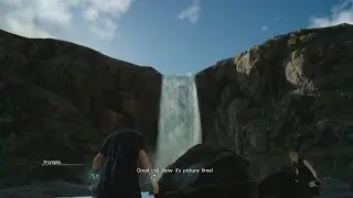 Final Fantasy XV - Side Quest - Photo Op: Waterfall