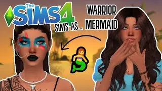 The Sims 4 Sims As... Warrior Mermaid 🧜‍♀️🧜‍♀️ + CC List