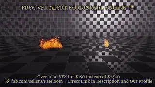 Unreal Engine 5 Free Flame Vfx Pack | FAB