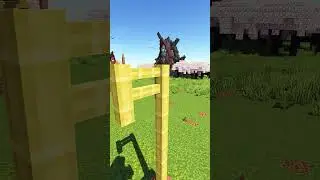 Minecraft Bamboo Lamp Post