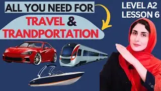 MASTER transportation vocabulary and phrasal verbs | vehicles names | travel vocabulary